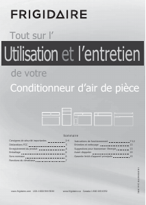 Mode d’emploi Frigidaire GHWQ103WC1 Climatiseur