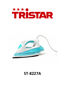 Instrukcja Tristar ST-8227 Żelazko