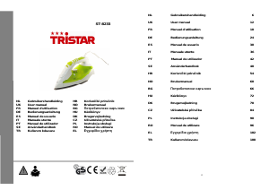 Mode d’emploi Tristar ST-8233 Fer à repasser