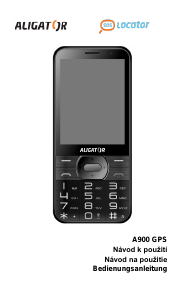 Bedienungsanleitung Aligator A900 GPS Handy