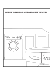 Mode d’emploi Aspes LAF153 Lave-linge