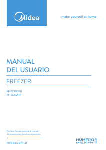 Manual de uso Midea FC-EC8WAR1 Congelador