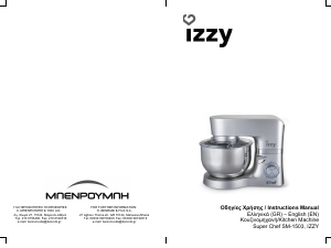 Bruksanvisning Izzy SM-1503 Super Chef Köksmaskin