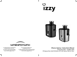 Bruksanvisning Izzy MY-624 Vita+ Juicepress