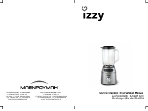 Manual Izzy BL-633A Blender