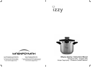 Manual Izzy Natura+ Pressure Cooker