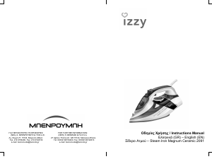 Bruksanvisning Izzy 2091 Magnum Ceramic Strykjärn