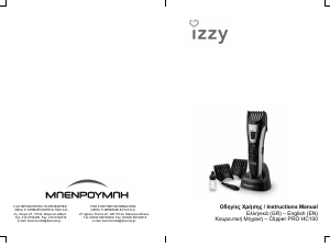 Handleiding Izzy HC100 Pro Tondeuse
