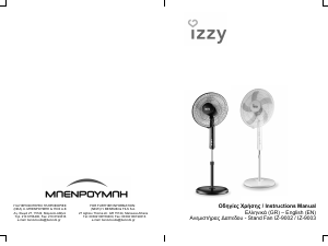 Manual Izzy IZ-9003 Fan