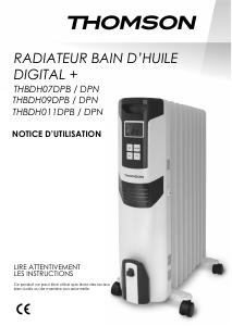 Manual Thomson THBDH09DPB Heater