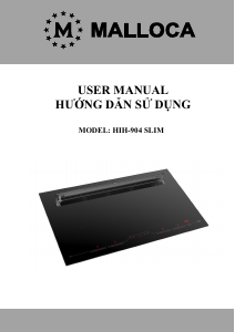 Bruksanvisning Malloca HIH-904 SLIM Häll