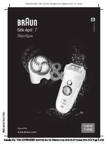 Handleiding Braun 7-921 E Silk-epil 7 Epilator