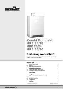 Handleiding Intergas Kombi Kompakt Hre Cv Ketel