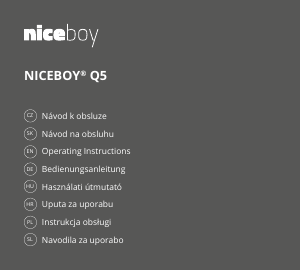 Instrukcja Niceboy Pilot Q5 Action cam