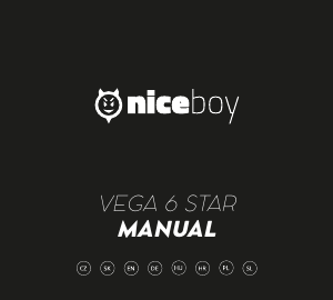 Handleiding Niceboy Vega 6 Star Actiecamera