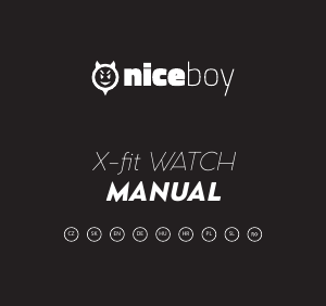 Manual Niceboy X-Fit Watch Smart Watch