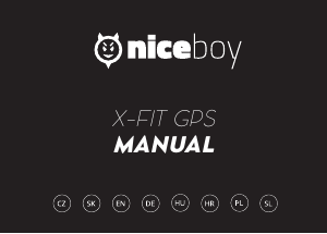 Návod Niceboy X-Fit GPS Monitor aktivity