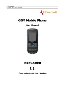 Manual Crosscall Explorer Mobile Phone