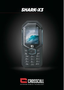 Manual Crosscall Shark X3 Mobile Phone