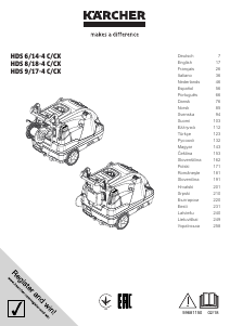 Manual Kärcher HDS 9/17-4 C Máquina de limpeza a alta pressão