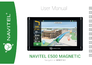 Handleiding Navitel E500 Magnetic Navigatiesysteem