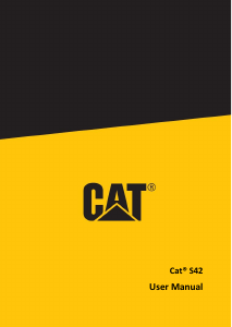 Handleiding CAT S42 Mobiele telefoon