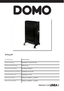 Manual de uso Domo DO7327R Calefactor