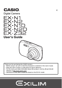 Manual Casio EX-Z32 Digital Camera