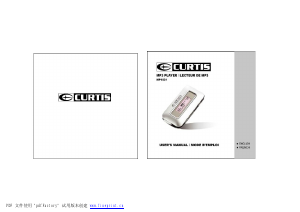 Bruksanvisning Curtis MP1031 Mp3 spelare