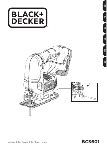 Handleiding Black and Decker BCS601 Decoupeerzaag