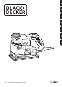 كتيب بلاك اند ديكر KA330 ماكينة تجليخ دوارة