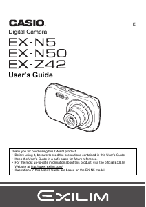 Manual Casio EX-Z42 Digital Camera