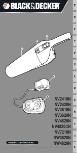 Manual Black and Decker NW3620N Handheld Vacuum