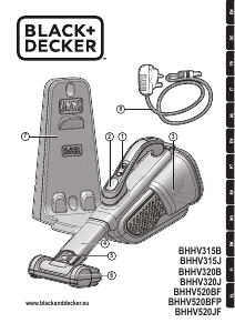 Manual Black and Decker BHHV520BFP Handheld Vacuum