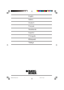 Manuale Black and Decker GRC750 Rasaerba