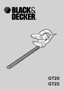 Handleiding Black and Decker GT20XC Heggenschaar