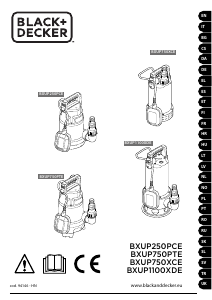 Handleiding Black and Decker BXUP750PTE Tuinpomp