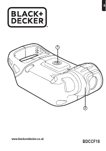 Handleiding Black and Decker BDCCF18N Zaklamp