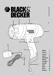 Handleiding Black and Decker BDSL411 Zaklamp