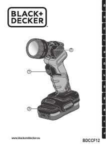 Handleiding Black and Decker BDCCF12N Zaklamp