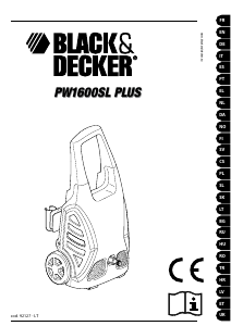 Manual Black and Decker PW1600SLP Pressure Washer