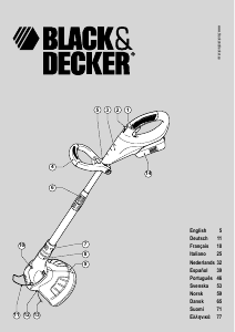 Manual Black and Decker GLC2500 Grass Trimmer