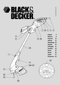 Manual Black and Decker GL680 Grass Trimmer