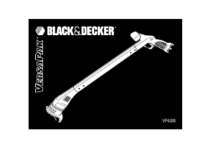 Manuale Black and Decker VP4200 Tagliabordi