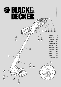 Bedienungsanleitung Black and Decker GL687 Rasentrimmer