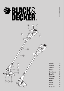 Manual de uso Black and Decker GLC14 Cortabordes