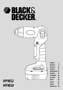 Manual Black and Decker HP9012 Screw Driver