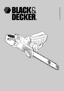 Manual Black and Decker GK1530X Chainsaw