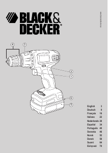 Εγχειρίδιο Black and Decker EPC14L Οδηγός τρυπανιών
