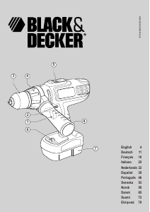 Handleiding Black and Decker HP186F4BK Schroef-boormachine